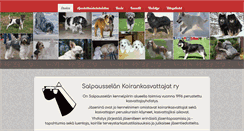 Desktop Screenshot of koirankasvattajat.fi