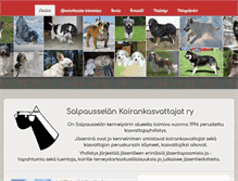 Tablet Screenshot of koirankasvattajat.fi